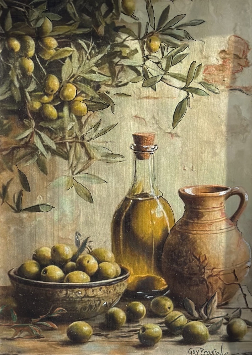 Belle récolte — œuvre de Guy Trousselle