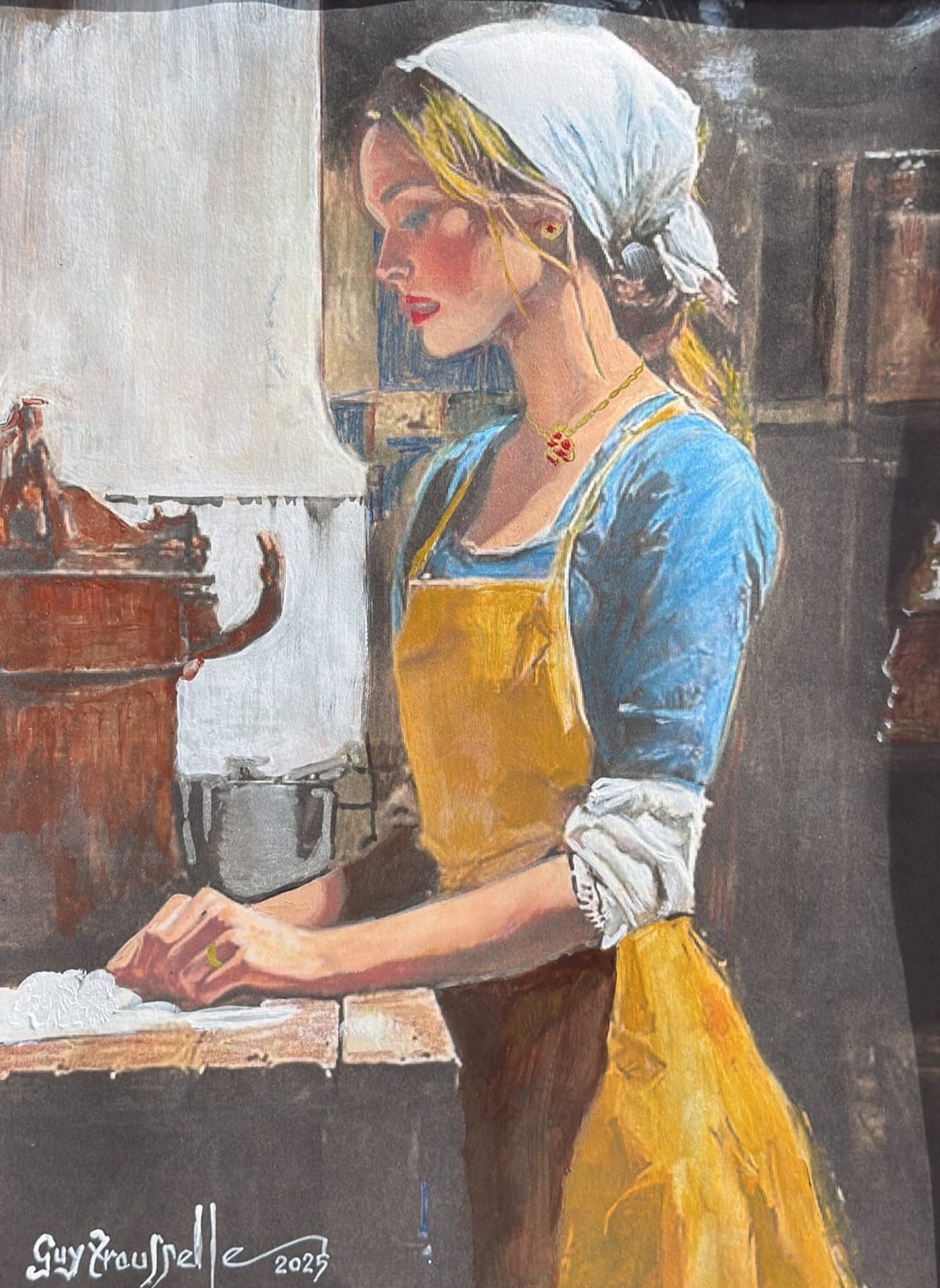 La Femme du Boulanger — œuvre de Guy Trousselle