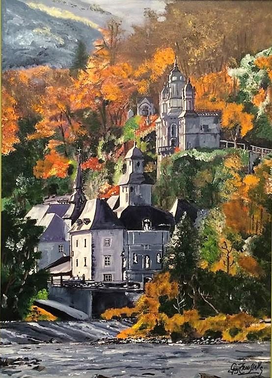 Bétharram en automne — œuvre de Guy Trousselle