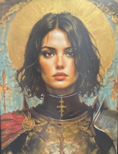Ste Jeanne d'Arc — œuvre de Guy Trousselle