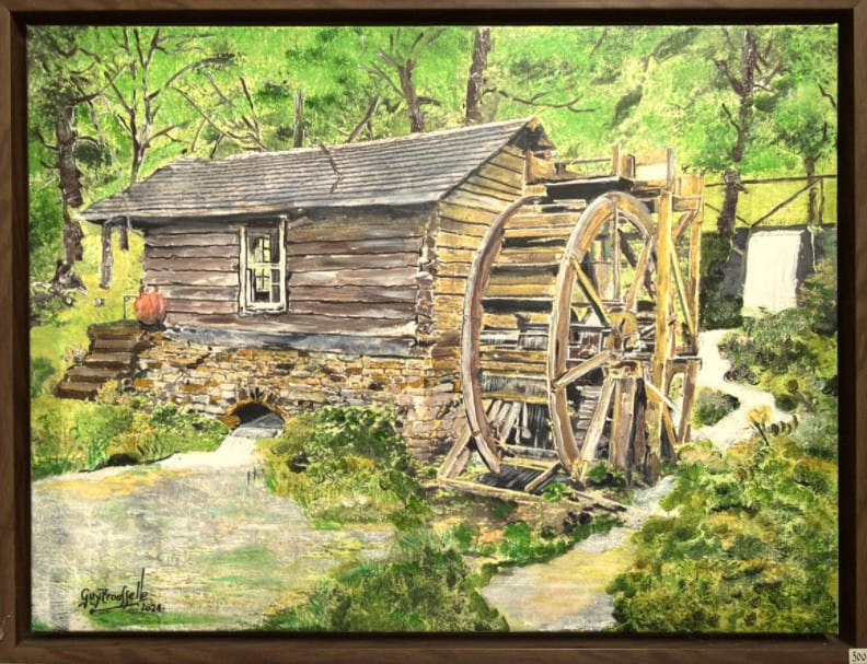 Le Moulin de Forge — œuvre de Guy Trousselle